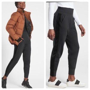 Athleta Venice Velvet Stripe Jogger XS S